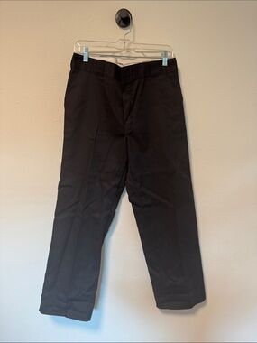 Dickies Black Workwear Pants Slacks 34/24 Skater Grunge Streetwear